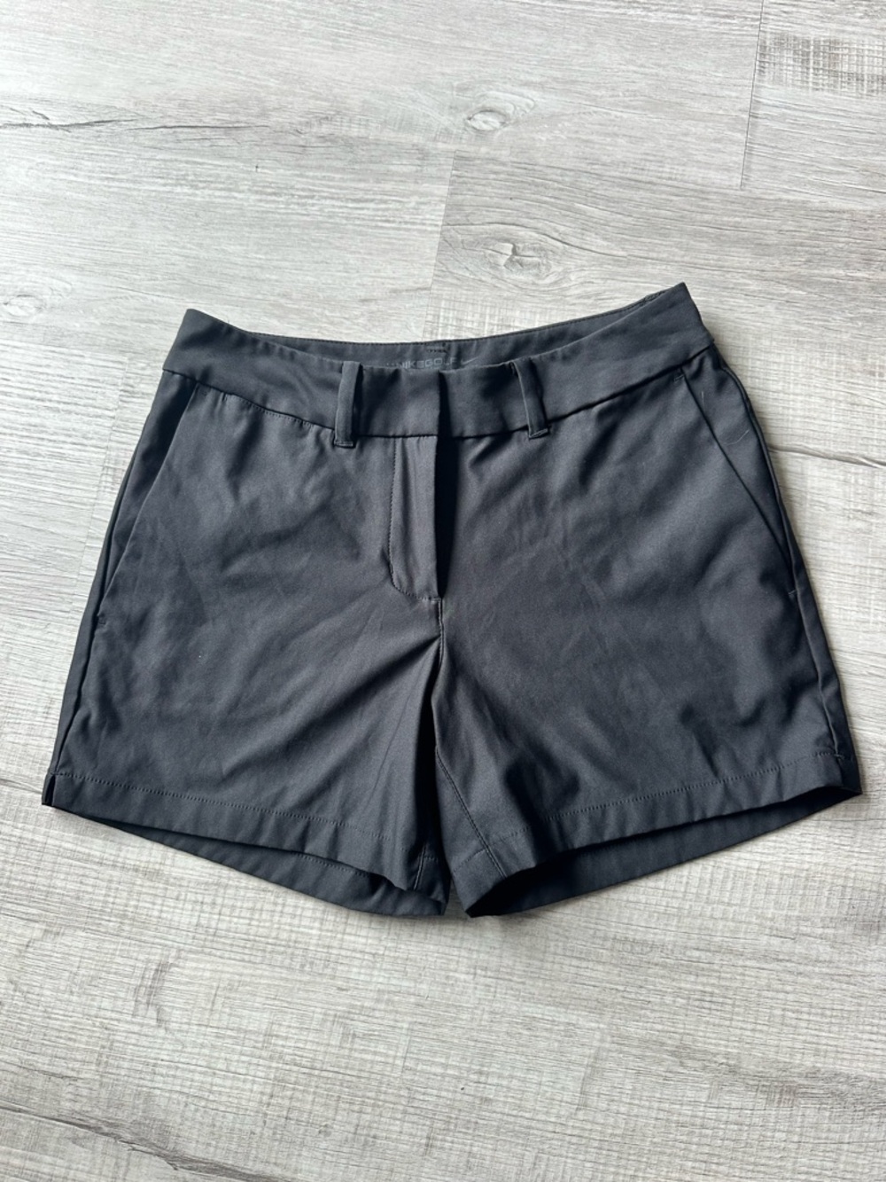 Nike High-Waist Black Tailored Shorts